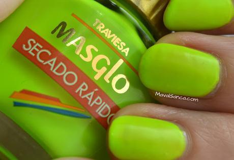 Manicura de la semana - Colores de Verano // Nails of the week - Summer Colors : MASGLO Traviesa