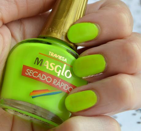 Manicura de la semana - Colores de Verano // Nails of the week - Summer Colors : MASGLO Traviesa