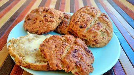 Pan vegano de cebolla