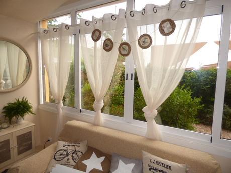 Cuadritos y guirnalda