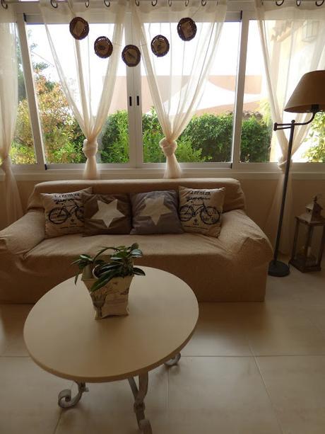 Cuadritos y guirnalda