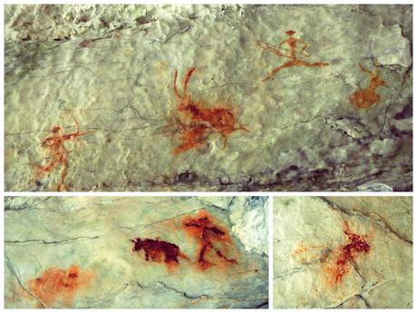 Las falsas pinturas rupestres de la Cova de la Rambla. Parc Natural dels Ports