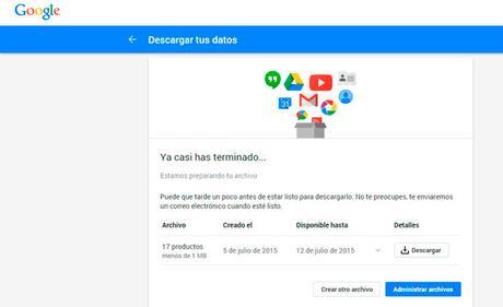 servicio de google