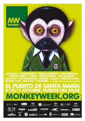 Monkey Week 2015: Toundra, Biznaga, Delorentos, I Am Dive, Pájaro Jack...