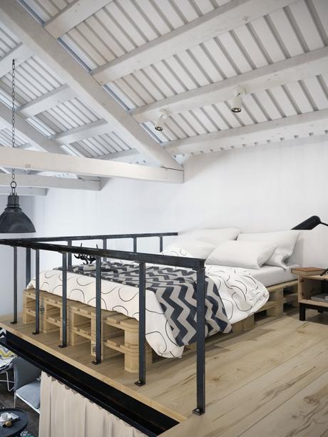 UN LOFT DE 45 METROS CUADRADOS EN PRAGA