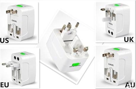 Adaptador Universal de Corriente para Viaje