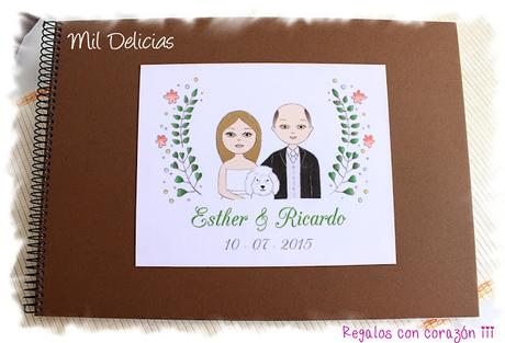 Libro de firmas para boda