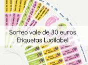 Ganador sorteo vale euros para etiquetas Ludilabel