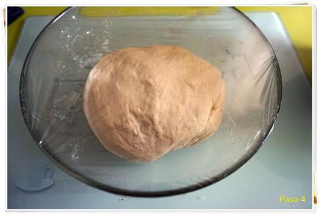 MASA PARA PIZZA CASERA paso 4 thermomix