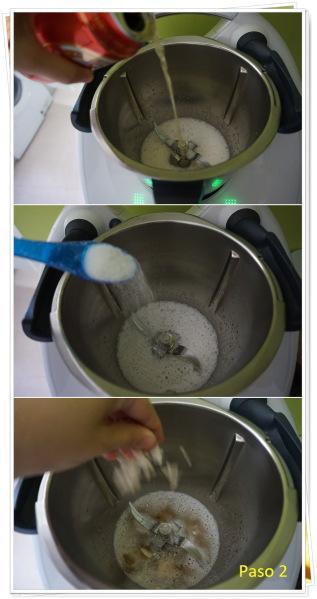 MASA PARA PIZZA CASERA paso 2 thermomix