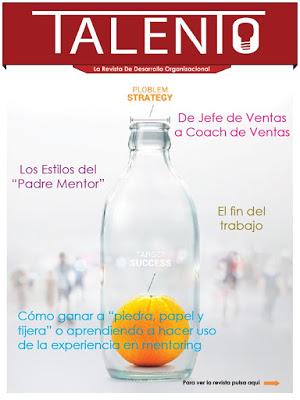 Nueva edición de la revista TALENTO (Julio-Agosto 2015)