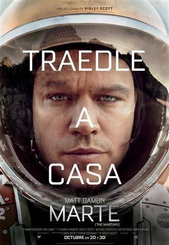 SEGUNDO TRÁILER EN ESPAÑOL DE “MARTE (THE MARTIAN)”