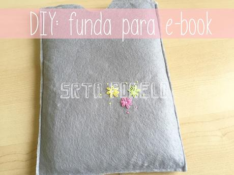 DIY: funda de fieltro para e-book o tablet.