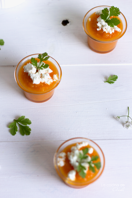 melo-carrot-soup-goat-cheese