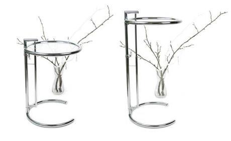 mesa auxiliar ajustable Eileen Gray