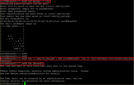 ssh copy ESXi por DBigCloud