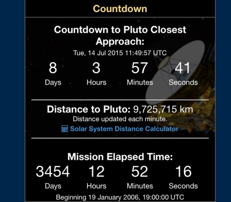 La sonda New Horizons sale del modo seguro y vuelve a realizar el programa previsto