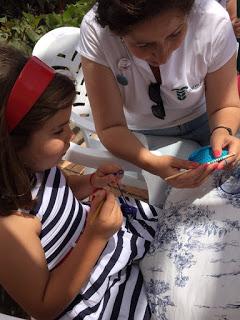 Mi día de tejer en público