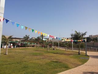 Mi día de tejer en público