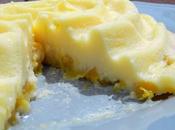 Pastel yogur melocotón.