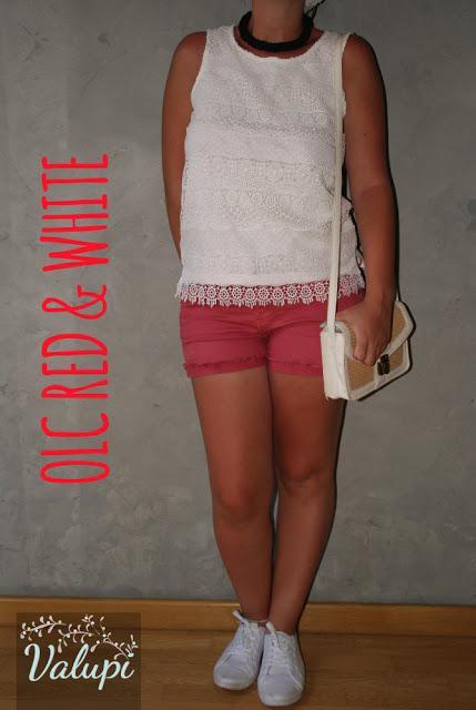 Outfit low cost: Red and white