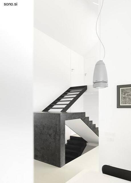 Moderna casa prefabricada de dos pisos en Eslovenia. Moderna casa prefabricada de dos pisos en Eslovenia.