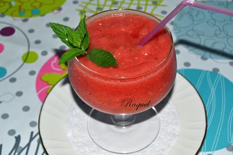 Granizado de Sandía y Hierbabuena