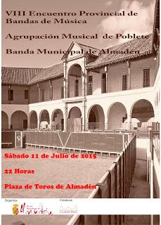 VIII Encuentro Provincial de Bandas de Música en Almadén