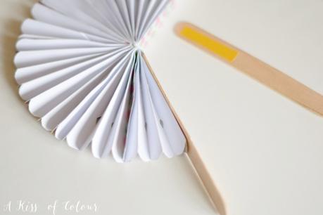 DIY. Paper fan