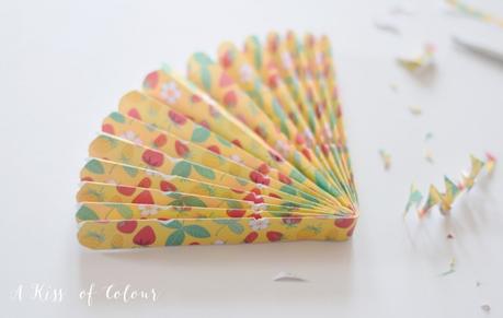 DIY. Paper fan