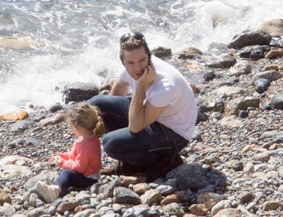 Bisbal y Ella, tiernas vacaciones padre e hija