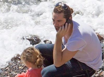 Bisbal y Ella, tiernas vacaciones padre e hija