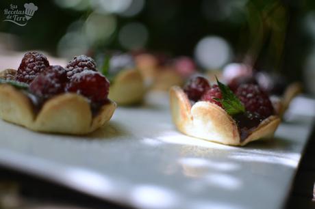Tartaletas de frutos rojos y chocolate las recetas de tere 03