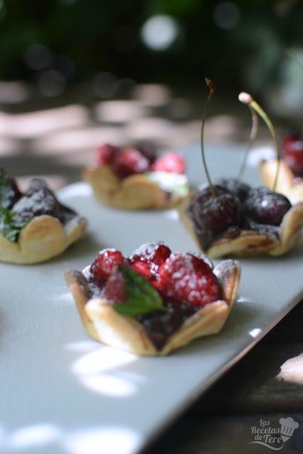 Tartaletas de frutos rojos y chocolate las recetas de tere 02