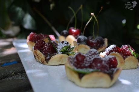 Tartaletas de frutos rojos y chocolate las recetas de tere 06
