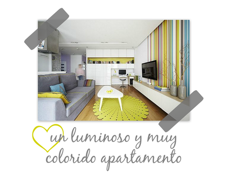 un luminoso apartamento con toques amarillos