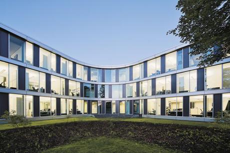 Edificio wYe en Neuss, Alemania, por Eike Becker Architekten
