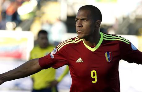 Salomón Rondón pretendido por el Atlético de Madrid