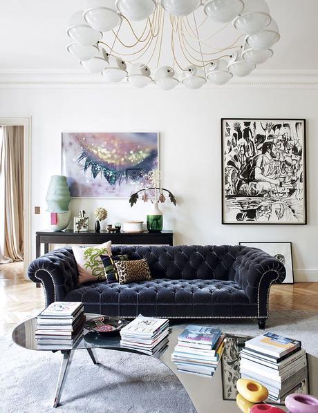 El sofá Chester: Una pieza vintage que combina con todos los estilos.