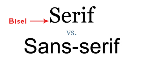 serif vs san serif - Educación Inclusiva