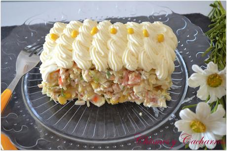 Lasaña fría de Verano