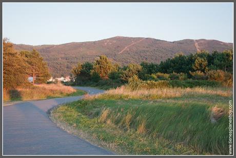 Playas de Galicia: Camino a playa de Carnota