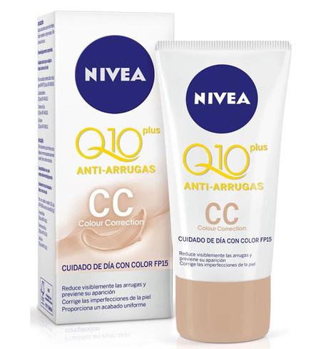 Nivea Q10 - corrige arrugas con color