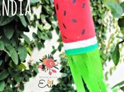 Colgante estilo Sandía