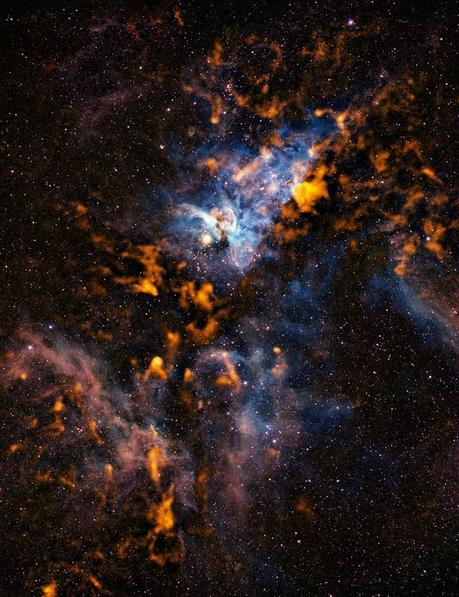 Las frías nubes de Carina