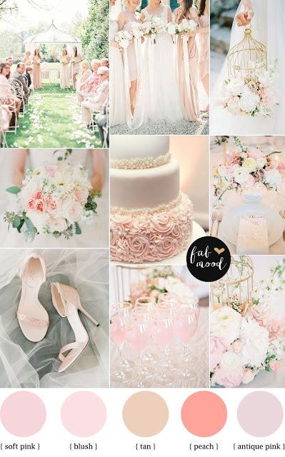 Ideas para elegir los colores principales de tu boda