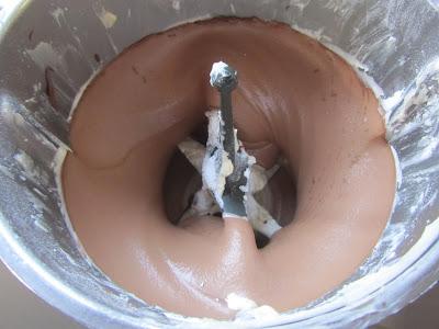 Tarta de buttercream de nutella