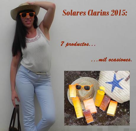 Solares Clarins 2015: 7 productos...Mil ocasiones.