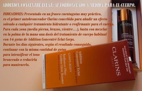 Solares Clarins 2015: 7 productos...Mil ocasiones.