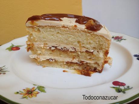 TARTA FLOR DE DULCE DE LECHE